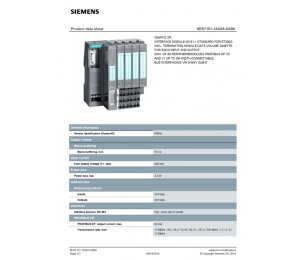 Interface module Siemens IM 151 (ET200S) 6ES7151-1AA05-0AB0