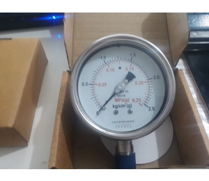 Đồng hồ áp suất Gauges Bourdon SS316